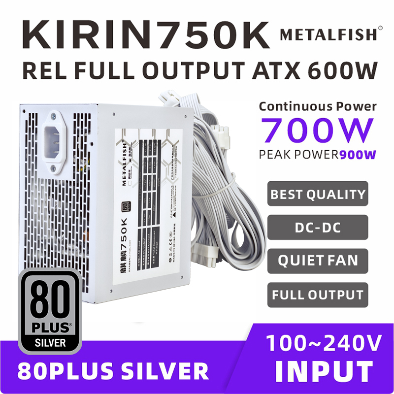Power Supply 750W - METALFISH KIRIN750K Fuente de alimentación de