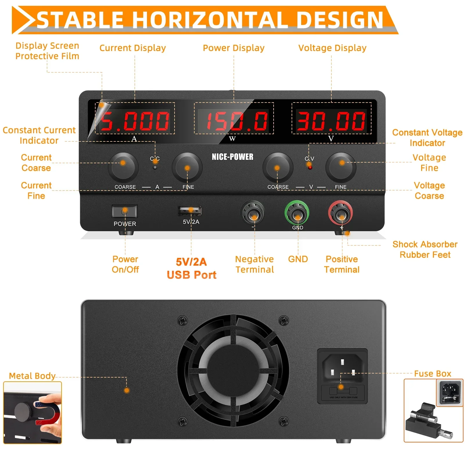 Fuente de Alimentación de CC d - Smps Power Supply reseña y precio