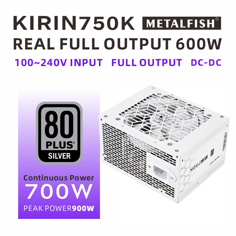 METALFISH KIRIN750K Fuente de  - Power Supply 750W reseña y precio