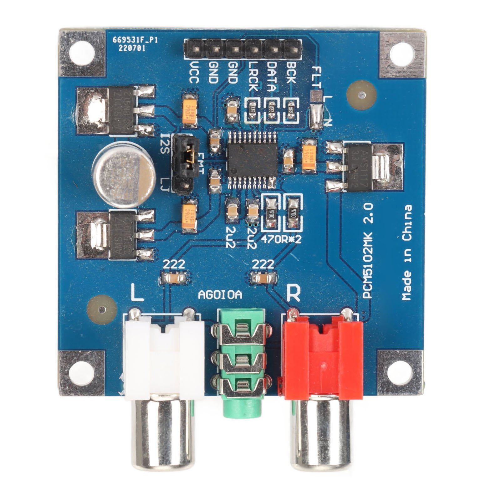 Placa decodificadora DAC, entr - Modular Power Supply reseña y precio