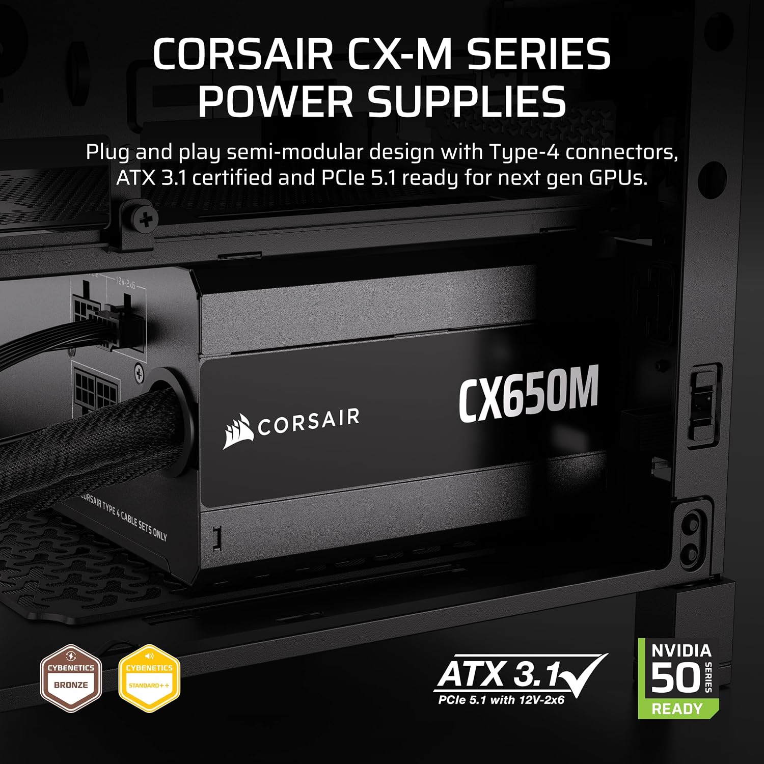 CX650M (2025) Fuente de Alimen - Power Supply 650W reseña y precio