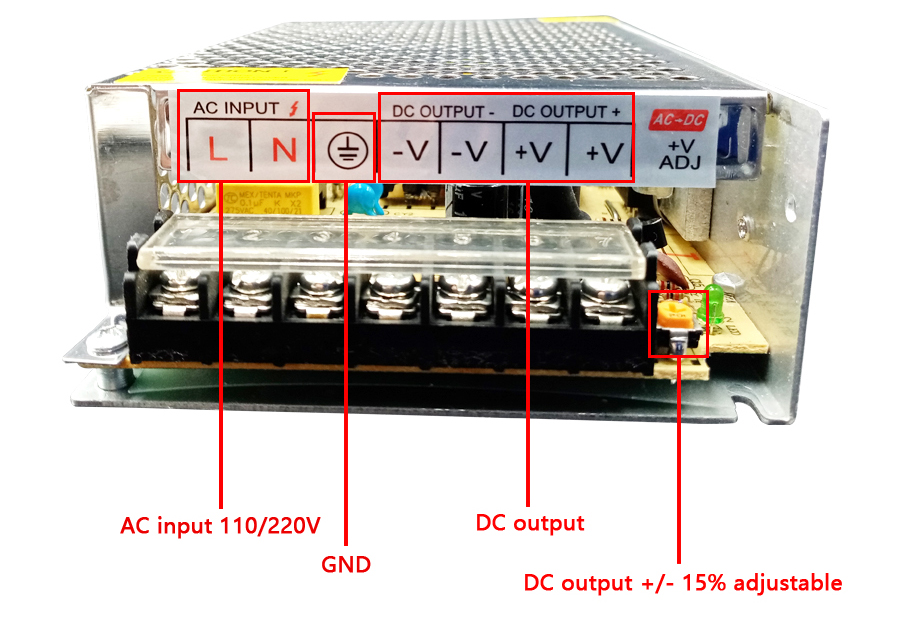 Fuente de alimentación conmuta - Smps Power Supply reseña y precio